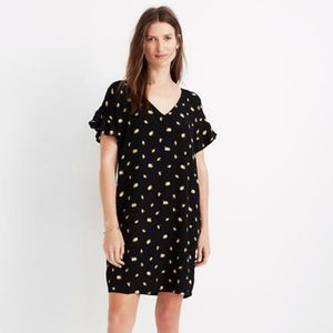 Madewell | Ruffle Sleeve Easy Dress Floral